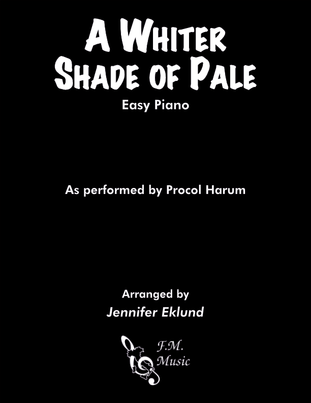 procol harum a whiter shade of pale piano cover